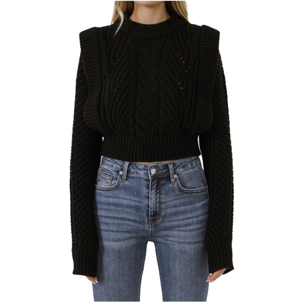 English Factory Ruffle Sweater - Picture 6 of 8